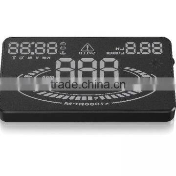 OBD2 Car Multi-color New HUD Head Up Display System 5.5 Inch HUD E300 Display Local Time photo-6