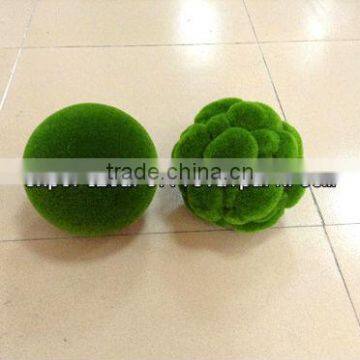 moss ball/decorative green moss balls/topiary moss ball