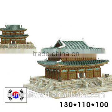 Resin the Gyongbokkung of Korea 3D miniature building model