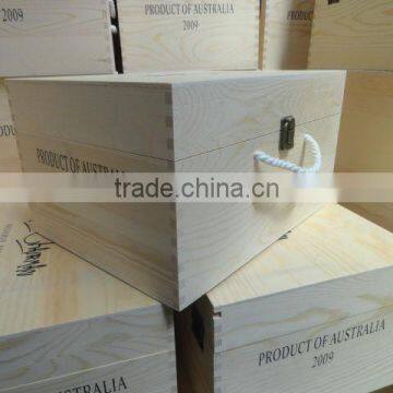 lowest price Bottle Box Wooden Wine Box