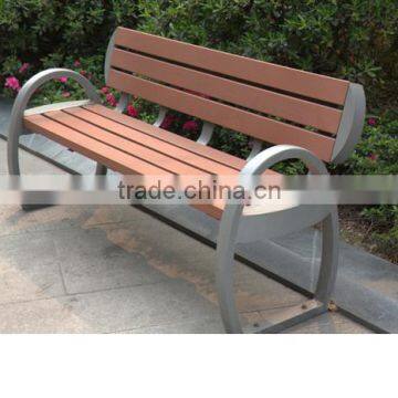Cast Aluminum Legs Wooden Park Benches photo-2