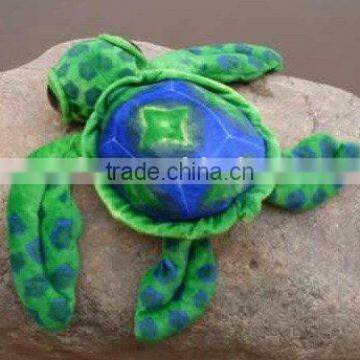 Soft plush big-eye turtle sea animal toy