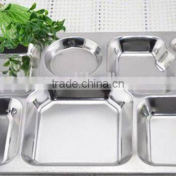 Stainless Steel Fast Food Dinner Plate photo-2