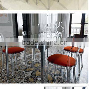 Modern Design Transparent Acrylic Dining Chair photo-6
