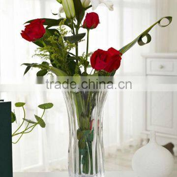 clear glass flower vase ware