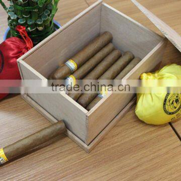 wooden cigar box with sliding lid ,wooden box with laser engraving logo