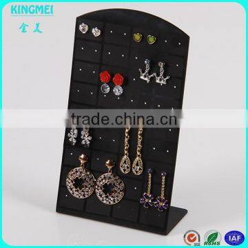 Good quality promotional L shape acrylic earring display stand