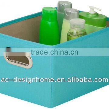 POLYESTER STACKABLE STORAGE BIN