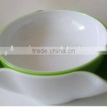 Innovative Bowl-in-dish Plastic Snack Bowl Set With Divider photo-2