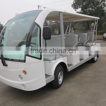 Battery 14 passenger electric sightseeing buggy with CE