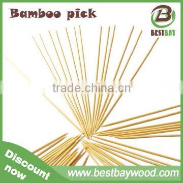 Strong Grilled Long Marshmallow Bamboo Skewers,round Bamboo Skewers photo-2