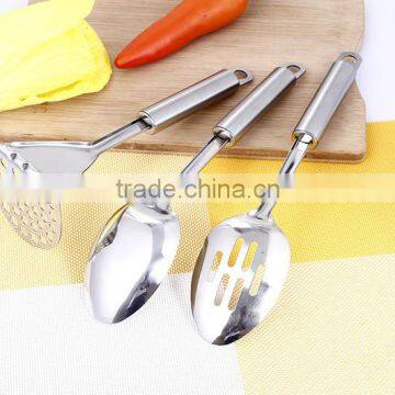 Cooking Tools Stainless Steel Flexible Turner Long Handle photo-4