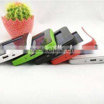 1800mAh Square Shape Solar Power Bank With Adsorption Function photo-2