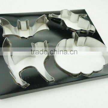 47041 4 Pcs s Stainless Steel Cake Cookie Cutter ,fondant Cake Decorating Tools photo-2