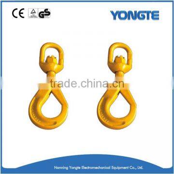 G80 Red Painted Safety Self-Locking Swivel Lifting Hook photo-2