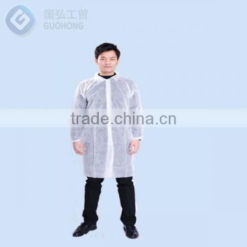 PP/SMS colored cheap disposable cool lab coats factory sale