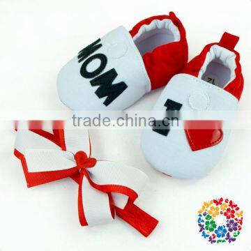 Adorable Baby Canvas Shoe Baby Girl Flower Sequin Lace Shoes Kids Canvas Shoes With Shabby Flower Headband Wholesale photo-2