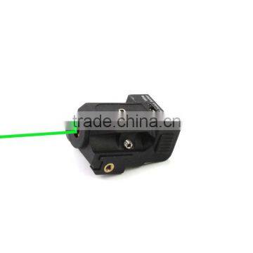 New Improved Design Tactical Sub Compact Rechargeable Pistol Green Laser Sight With Tail Pad Switch photo-4