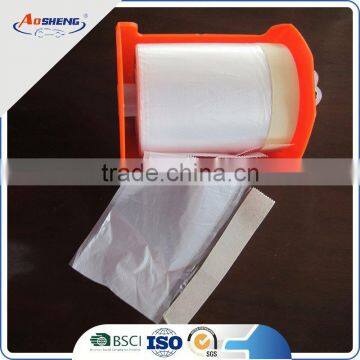 pre-taped blue masking taped film for car and building