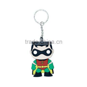 China Manufacturer Custom Logo Rubber Pvc Keychain.soft Pvc Silicone Keyring photo-1