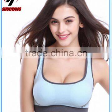 2017 High Quality Fitness Sports Wear Breathable Sexy Women Sports Bra photo-4