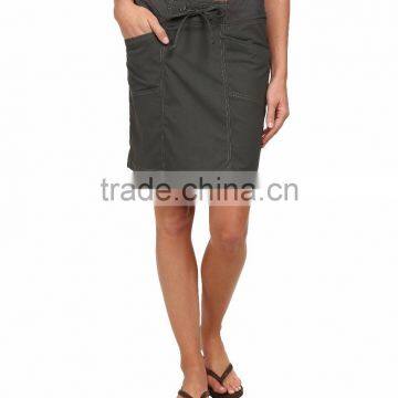 guangzhou clothing manufacturer latest skirt design casual skirt