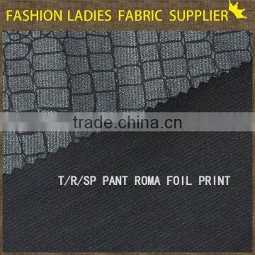 Latest Fashion Pants Foil Pante Roma for Trousers Wholesale Many Stocks Pante Roma Fabric photo-5