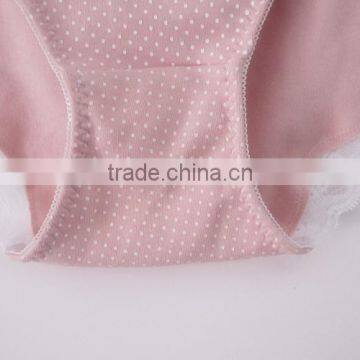 Pink Color Soft Woman Underwear Panties Wholesale Price photo-3