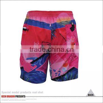 High Quality Sublimation Print Wholesale Low Moq Swimming Floating Board Shorts photo-3