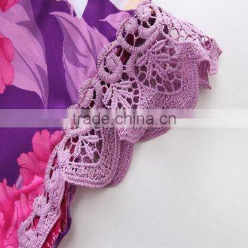 Toddler Infant Clothing Lace Flutter Floral Cute Design Romper One Piece Jumpsuit photo-6