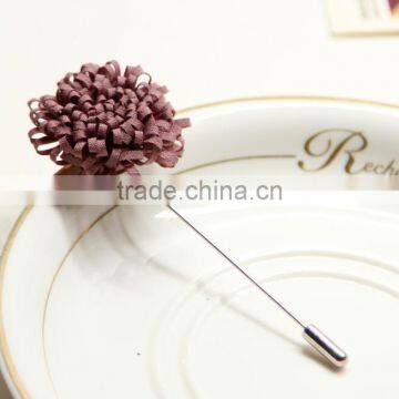 Zm53219a Fashion Fabric Flower Brooches for Man photo-2