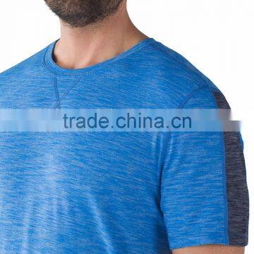 Latest Running t Shirt Flat Stitching Man Quick Dry Running Shirts photo-3