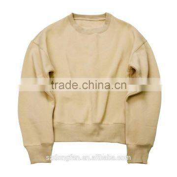 Good Quality Crew Neck Sweatshirt T-Shirts 100%cotton Fleece Sweatshirt Mens Hoddies Plain Hoodies Men photo-4