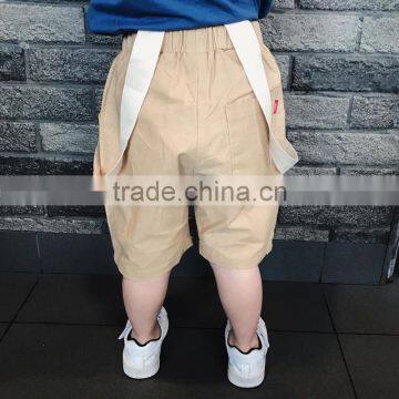 S16956A Summer 2017 New Children Clothes Cotton Kids Suspender Pants photo-4
