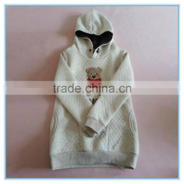 Childrens Embroidered Hoodies & Sweatshirts, Unisex Pullover Hoodies, Childrens Long Cotton Hoodies With Hood photo-3