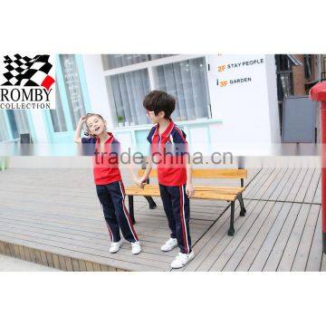 China Sports Clothing Manufacturer Kids Clothes Children Wholesale Primary School Uniform Designs Sport Clothing Polo Shirt photo-3