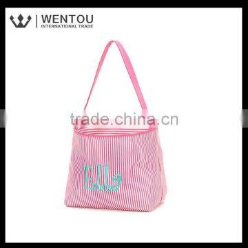 Wholesale Monogrammed Candy Stripe Easter Bucket photo-3