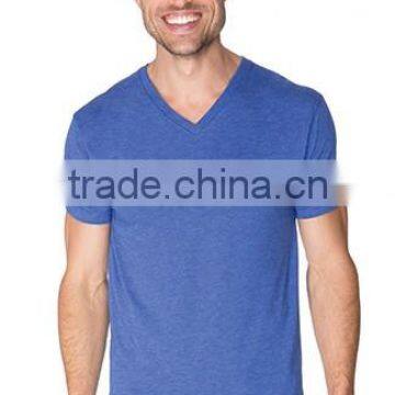 Next Level Apparel Men's Tri-Blend V Tee - Made From 50% Polyester, 25% Cotton and 25% Rayon Jersey. Comes With Your Logo. photo-2