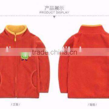China Guangzhou Cheap Polar Fleece Plaid Kids Clothes photo-6
