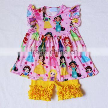 Boutique 2017 Baby Girls and the American Girl Doll Clothes Set Princess Dress Set Baby Girls Tunic Clothing photo-2