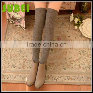 South Korean the Newest Wool Knitting Warm Leg Warmers, Female Pure Color Heap Heap Stockings photo-6