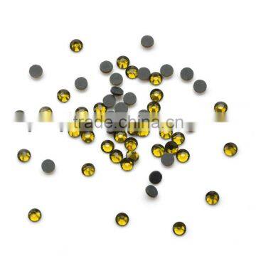 Beautiful Shiny Rhinestone Transfers Hot Fix Wholesale Crystal Glass Material photo-2