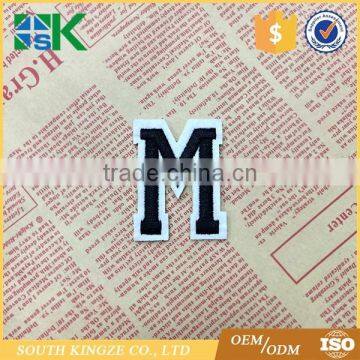 Black Letters A-Z Embroidered Motif Applique Iron On Patches Patch Sew Clothing photo-5