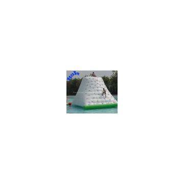 funny inflatable water park/water sports/water iceberg with 0.6mm pvc