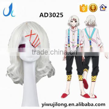 2016 Tokyo Ghoul Cospaly Wig Sliver High Quality Fashion Hair Wig Cosplay AD3025