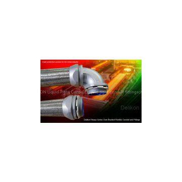 Delikon Heavy Series Over Braided Flexible Conduit and Fittings,cable Protection Solution for the Metal Industry photo-1