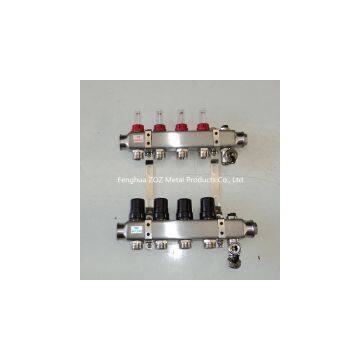 4 Branch Stainless Steel Radiant Heat Manifolds photo-2