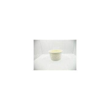 8oz 12oz 16oz White Paper Hot Food Bowls Frozen Dessert Containers