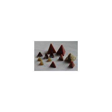 High mesh Plastic Media Tetrahedron Shape polishing abrasives