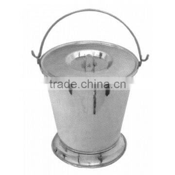 Hot selling stainless steel bucket/ mini tin pail with lid & handle